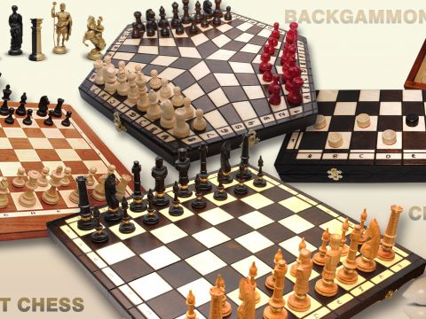 Gry logiczne - szachy, warcaby