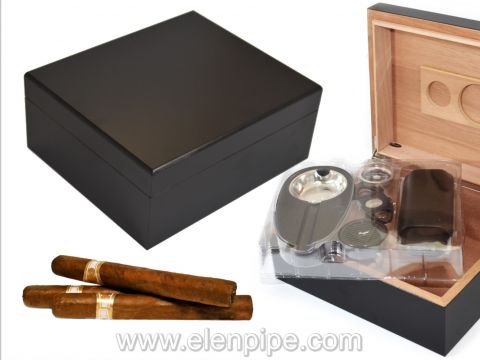 92030-humidor-set-black-mat-25-cigars-zestaw-grey elenpipe.jpg