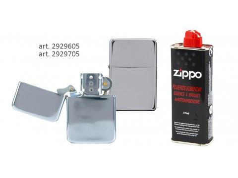 Наборы бензиновые зажигалки + бензин Zippo и аксессуары