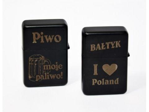 2929200 zapalniczki-benzynowe-czarne-matowe-grawerowane-Piwo-moje-paliwo-Bałtyk-I love Poland.jpg
