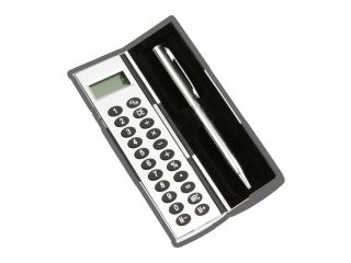 Calculator with a ballpoint pen 11,4x2,5x3,5
