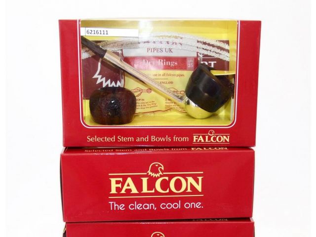 6216111 fajka-Falcon-srebrny-prosty-cybuch-dwie-brązowe-główki-pudełko.jpg