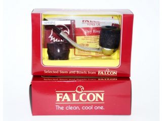6243251 fajka-Falcon-srebrny-wygięty-cybuch-dwie-główki-brązowe-piaskowana-gładka-pudełko.jpg