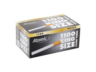 ATOMIC brand cigarette tubes 1000 + 100 pc