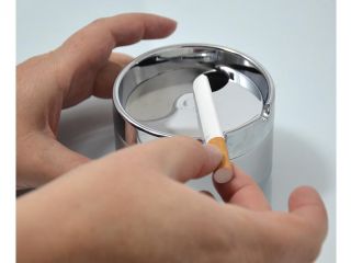Пепельница для сигарет круглая бездымная