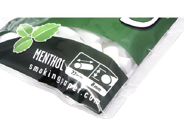 MENTHOL FILTERS LONG - Cigarette Filter Tips with a diameter of 6mm, length  22mm