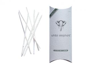 05111 wyciory-do-fajki-White-Elephant-białe-włókna-bawełniane-100 sztuk-w-opakowaniu.jpg