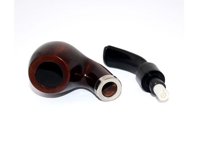 018 fajka-Elenpipe-z-drewna-grusza-wygięta-plastikowy-ustnik-filtr-9 mm.jpg